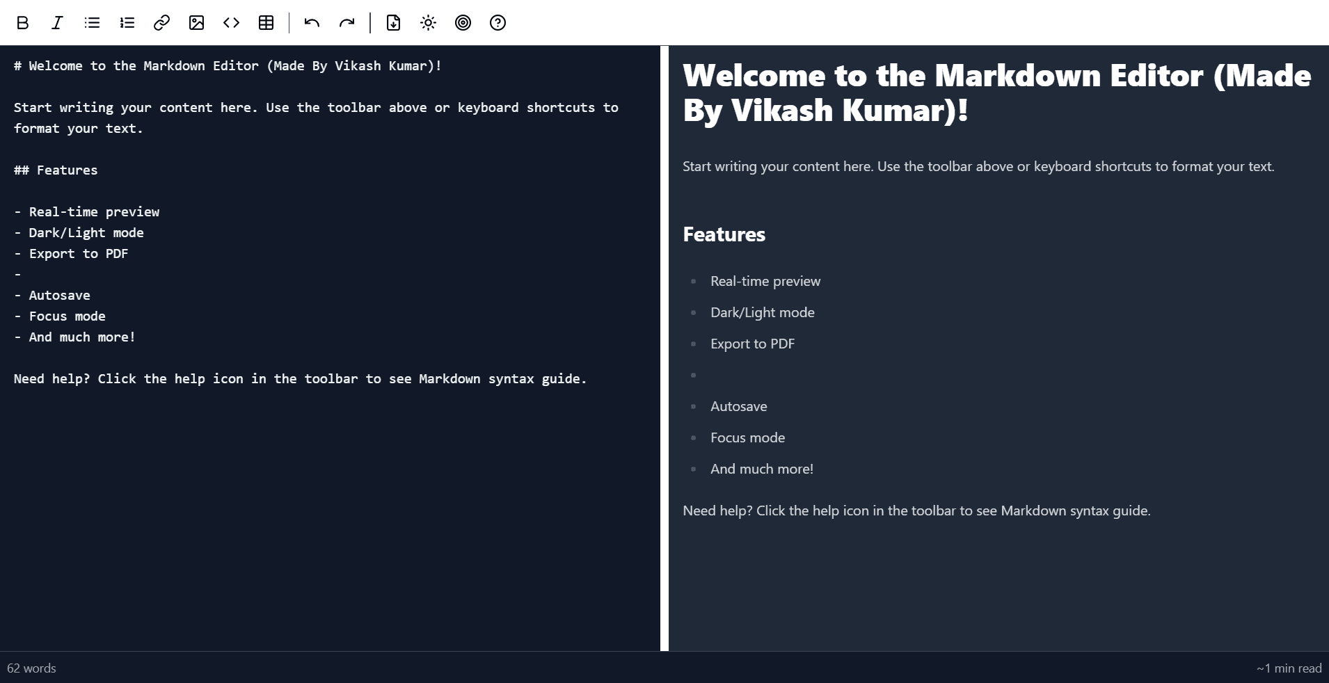 QuillMark screenshot
